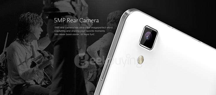 Leagoo Lead 6 Android 4.4 MTK6572 Dual Core 1.0GHz 4.5inch Smartphone 512MB 4GB 5.0MP 3G GPS Smart Wake - Blue