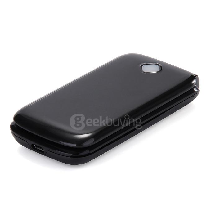 VKworld Diamond Z2 2.4inch TFT Color Display Screen Flip Rotation Cellphone Elder People Mobile Phone - Black