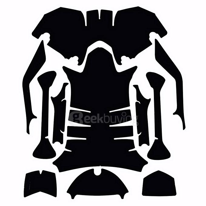 Carbon Fiber Skin Decal Sticker Set For DJI Inspire 1 Quadcopter