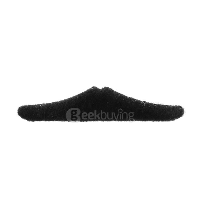 Novelty Funny Halloween Cosplay Costume Party Fake Mustaches - Black (12PCS/Pack)