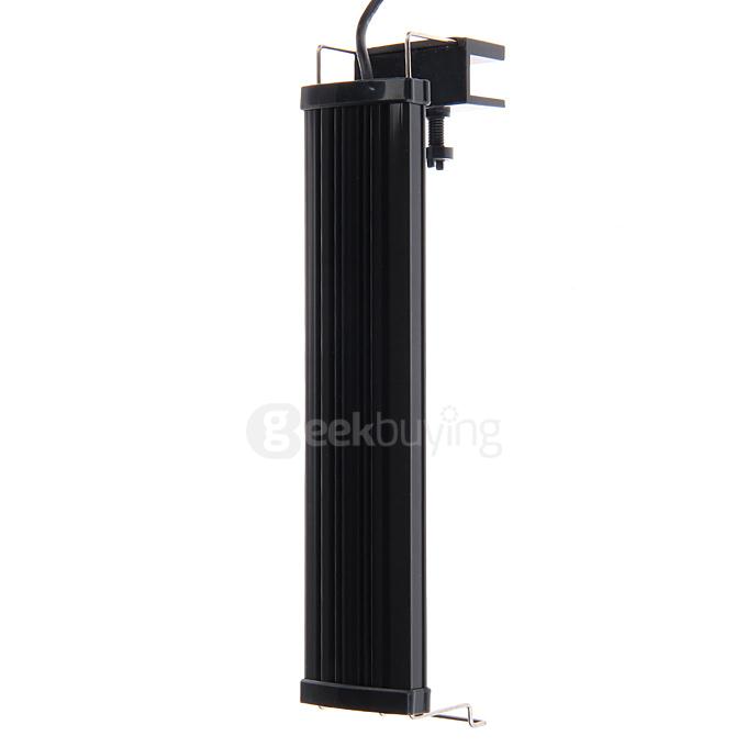 DEE-20L 5W 25-LED Blue White Light Clip Lamp for Aquarium - Black