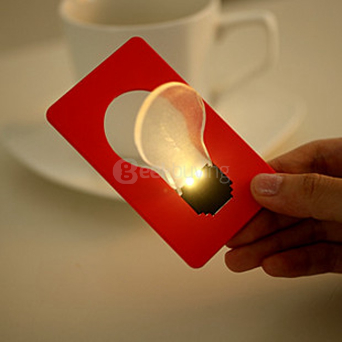Led Card Light Led Pocket Light Car Lamp Light Yellow