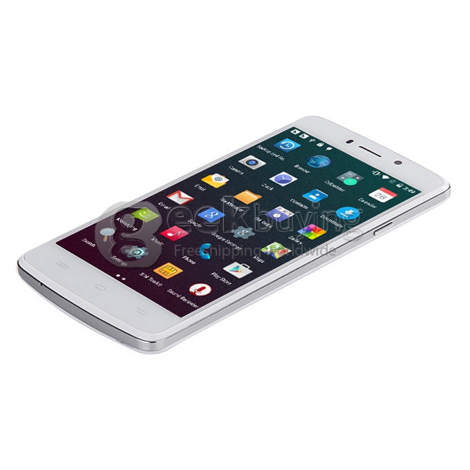 Mlais MX Base 5.0inch 64 BIT 4G FDD-LTE Android 5.1 Smartphone MTK6735 Quad Core 2GB RAM 16GB ROM 4300mAh Battery - White