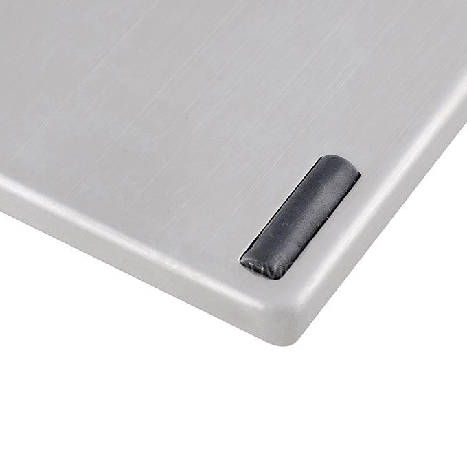 K77 Rechargeable Handheld Mini USB Bluetooth 3.0 80-Key Wireless Keyboard - White