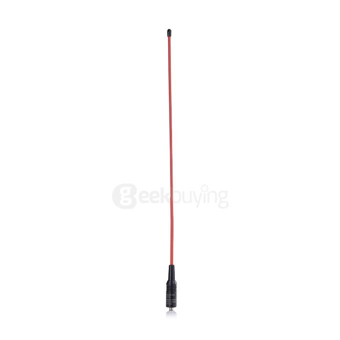 NAGOYA NA-771 Handheld Dual Wide Band Radio Antenna VHF/UHF144/430MHz SMA-F Walkie Talkie Antenna - Red