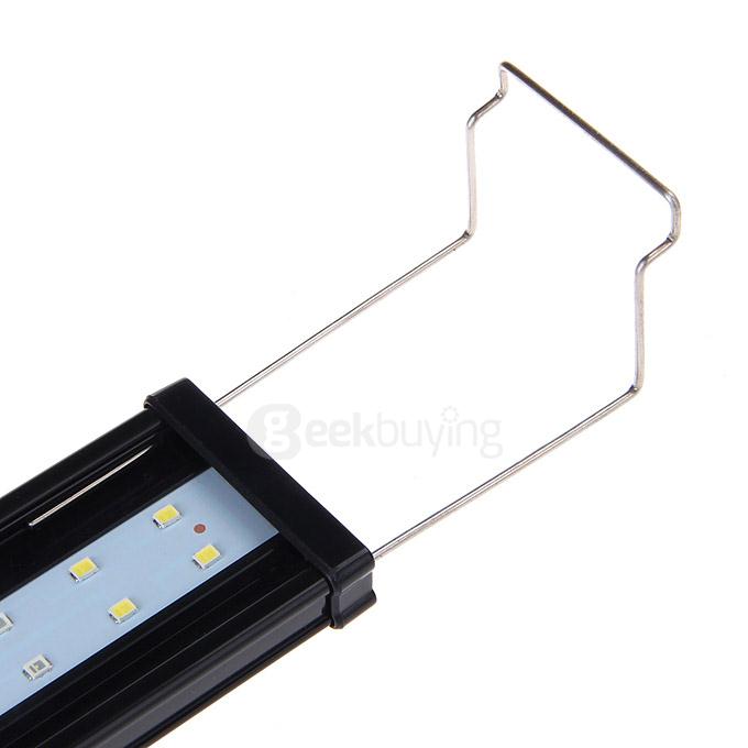 DEE-20L 5W 25-LED Blue White Light Clip Lamp for Aquarium - Black