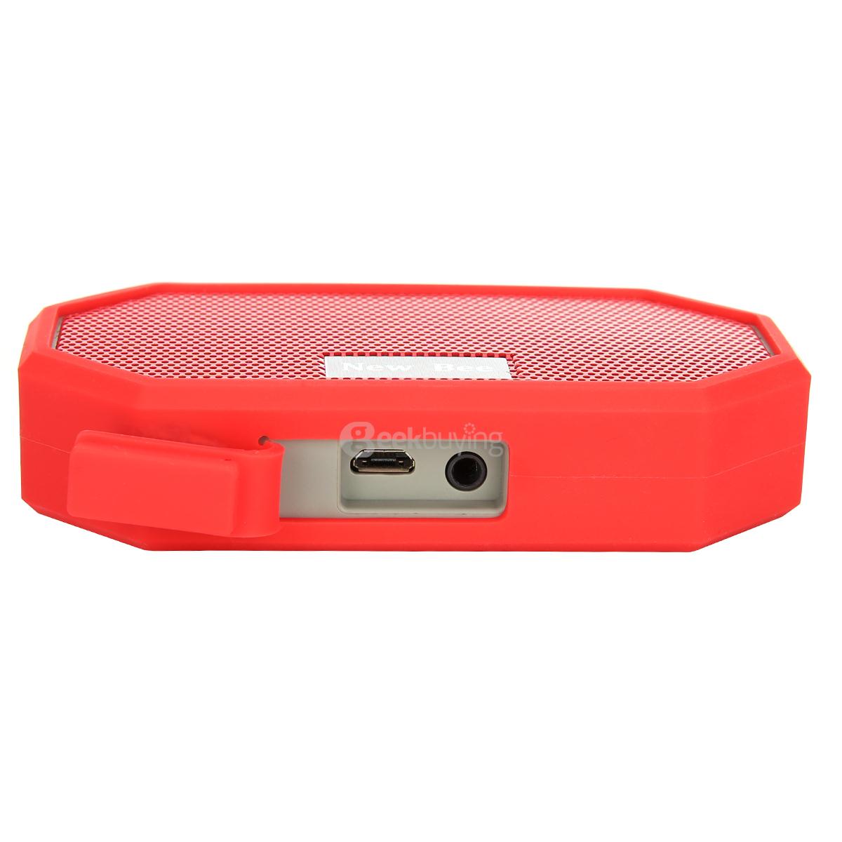 New Bee Portable Pocket Speaker Waterproof Shockproof Wireless BT4.0 Music Player With Mic For iPhone Samsung LG HTC