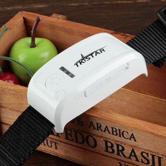 TK-STAR Smart Pet Tracker iPhone Android APP Tracking Real Time GSM GPS w/ Electronic Fence