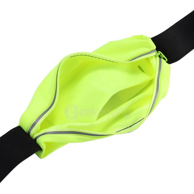 4.7 Touch Screen Running Belt Waist Pack Waterproof Flip Belt Money Waist Pouch For iPhone 6 iPhone 6s - Green