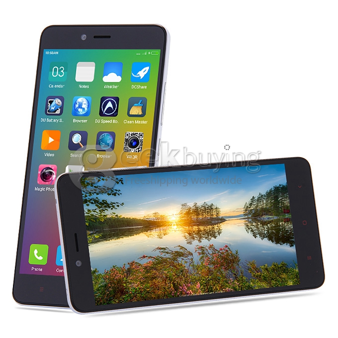 Xiaomi Redmi Note 2 Prime 4G 5.5 Inch FHD 2GB 32GB Smartphone 64bit Helio X10 Octa Core 3060mAh 13.0MP - White