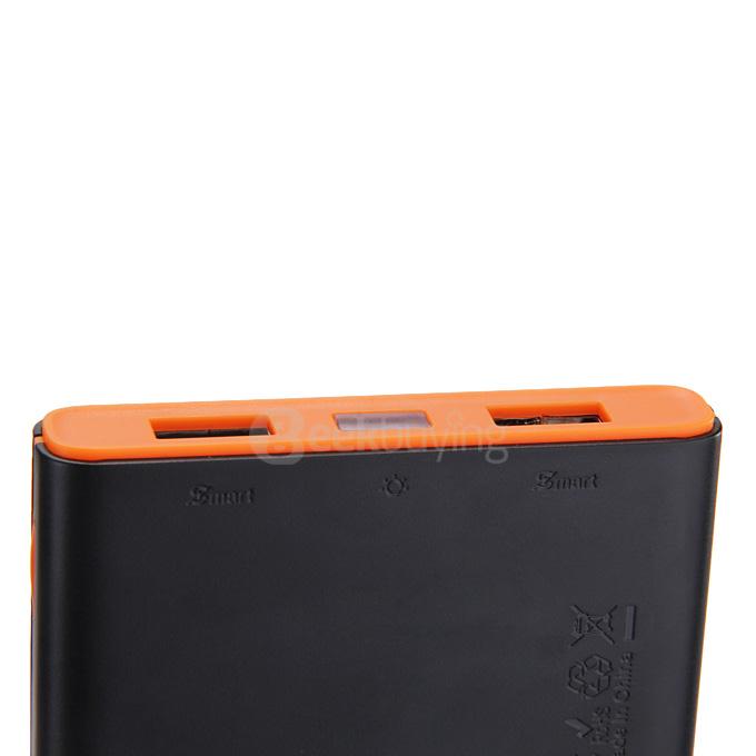 EasyAcc Classic 10000mAh Power Bank Brilliant External Battery Pack With Dual USB Micro USB for iPhone Samsung HTC LG