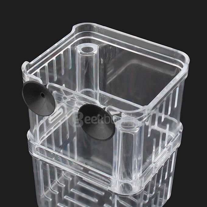 Eco-Friendly Fish Incubator Breeding Boxes Aquarium Accessories Isolation Box General Feeder - Transparent