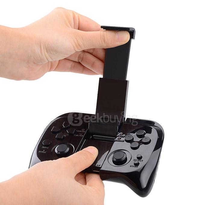 Universal Wireless Bluetooth Gamepad Controller Joystick for iOS Android Cellphone & Tablet - Black