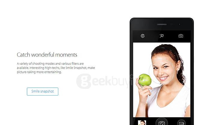 Elephone Trunk 5.0inch HD Screen 4G LTE 2GB RAM 16GB ROM Smartphone Snapdragon MSM8916 Quad Core 1.2GHz - Pink