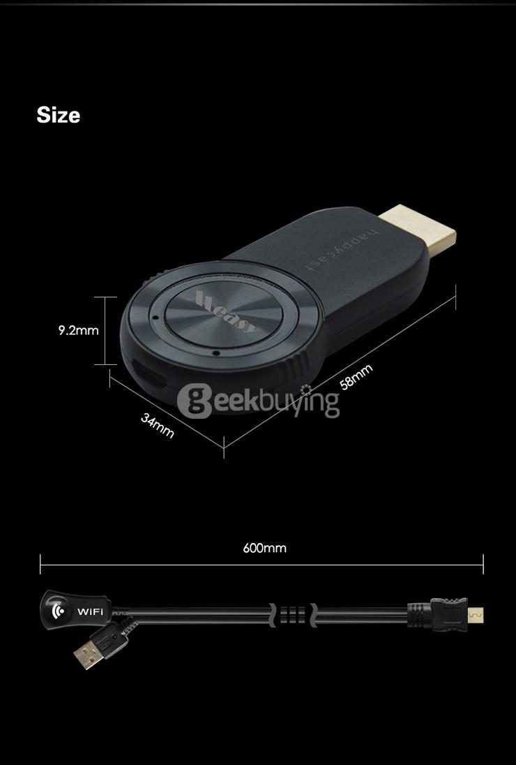 Measy A3C II AM8252 WIFI Dongle DLNA Airplay Miracast