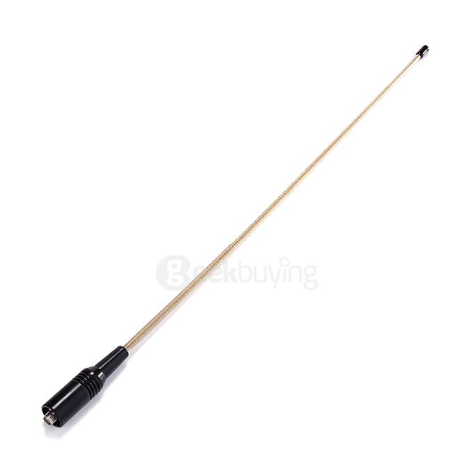 NAGOYA NA-771 Handheld Dual Wide Band Radio Antenna VHF/UHF144/430MHz SMA-F Walkie Talkie Antenna - Golden