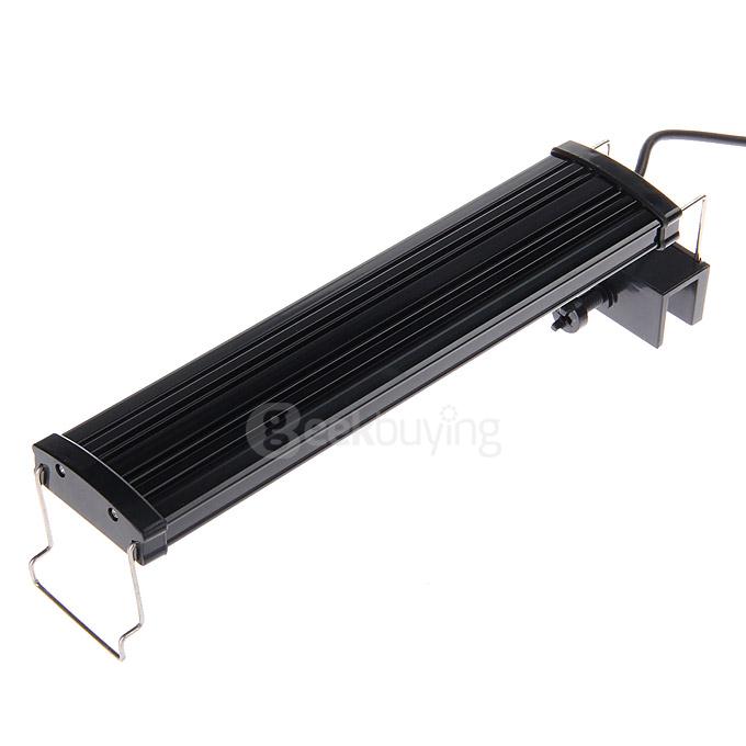 DEE-20L 5W 25-LED Blue White Light Clip Lamp for Aquarium - Black