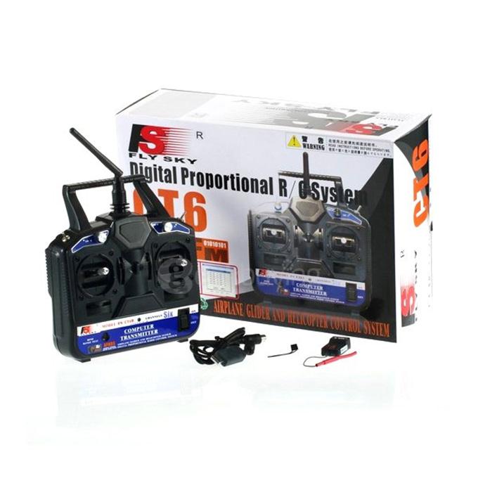 FlySky FS-CT6B 2.4GHz 6CH Transmitter With Receiver FS-R6B
