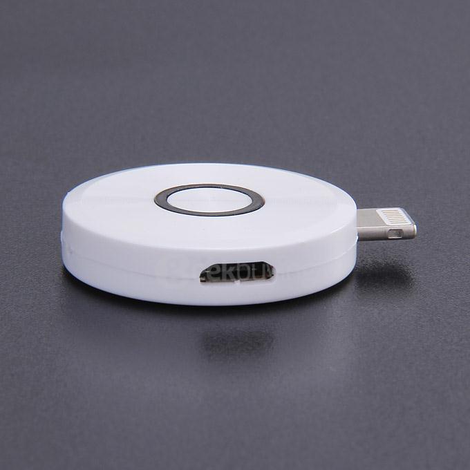 NK609 8GB High Speed Flash Drive Dual Storage For iOS PC - White