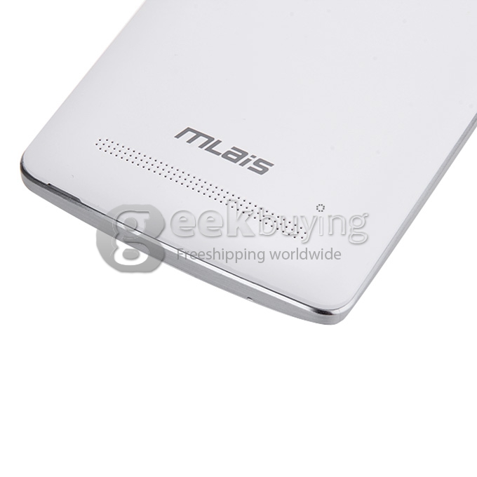 Mlais MX Base 5.0inch 64 BIT 4G FDD-LTE Android 5.1 Smartphone MTK6735 Quad Core 2GB RAM 16GB ROM 4300mAh Battery - White