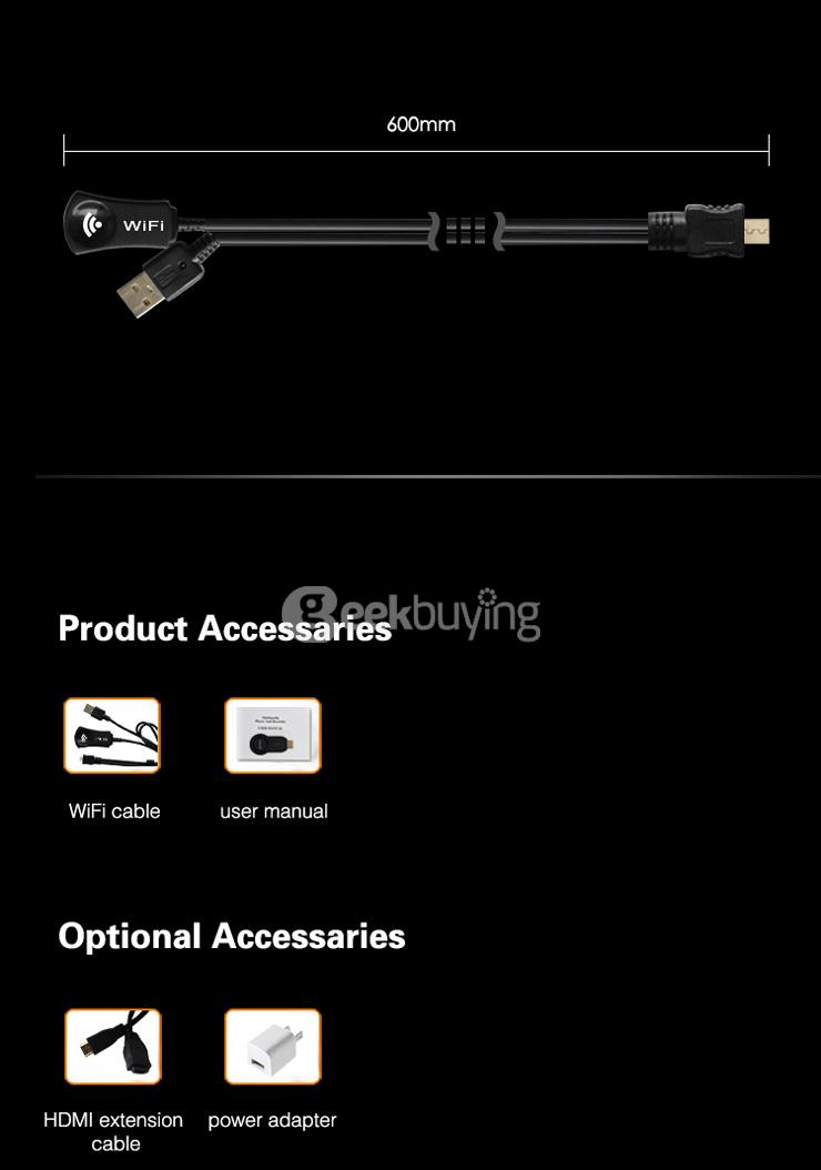 Measy A3C RK2928 WIFI Dongle DLNA Miracast Airplay