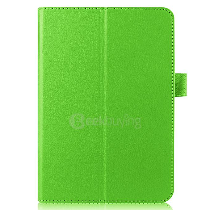 Foldable Leather Stand Cover Case with Holder For Samsung GALAXY Tab S2 8.0 Inch Tablets - Green
