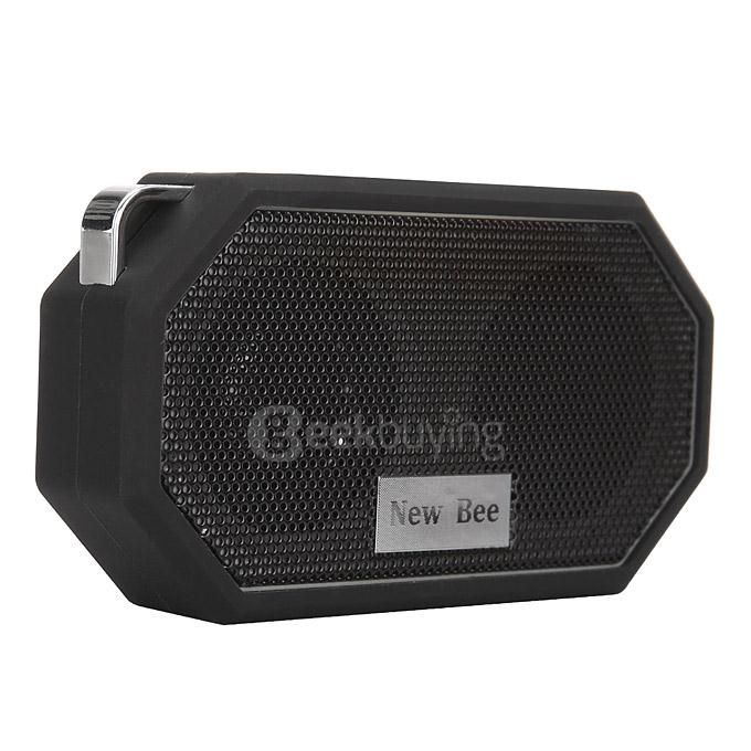 New Bee Portable Pocket Speaker Waterproof Shockproof Wireless BT4.0 With Mic For iPhone Samsung LG HTC