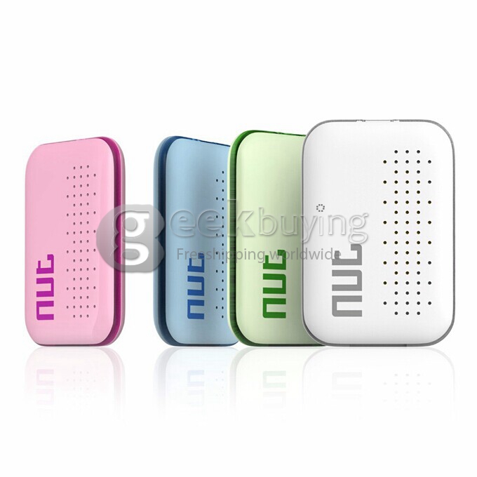 New Nut2 Update Mini Nut3 Smart Finder Bluetooth WiFi Tracker GPS Locator Wallet Phone Key Anti-lost Alarm - Pink