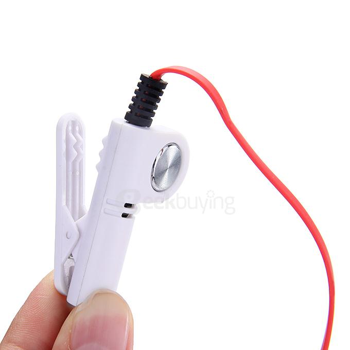 Universal Professional Walkie Talkie Headphone Headsets K Head Single Intercom Earphone Noodle-type Cable - Red
