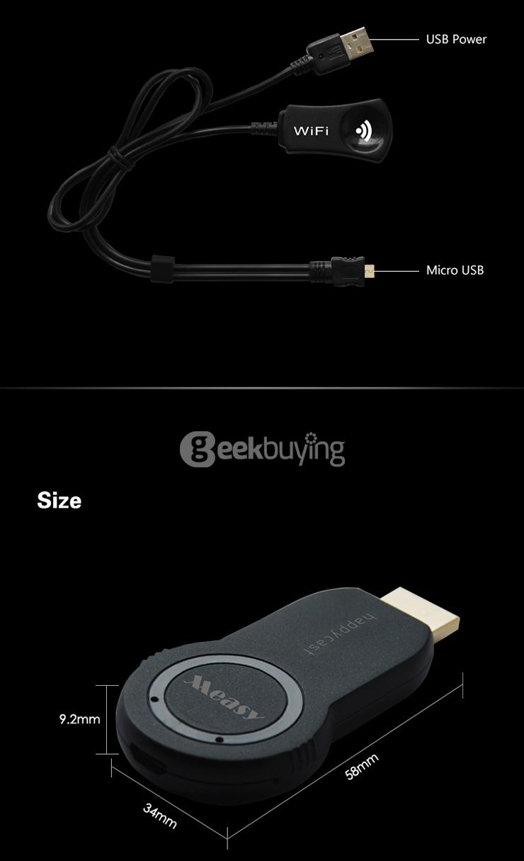 Measy A3C RK2928 WIFI Dongle DLNA Miracast Airplay