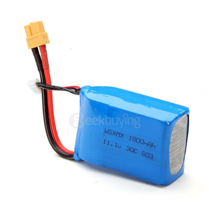 WSX S03 11.1V 30C 1800mA Battery For QAV250 ZMR250 GE260 RC Quadcopter Frame Kit