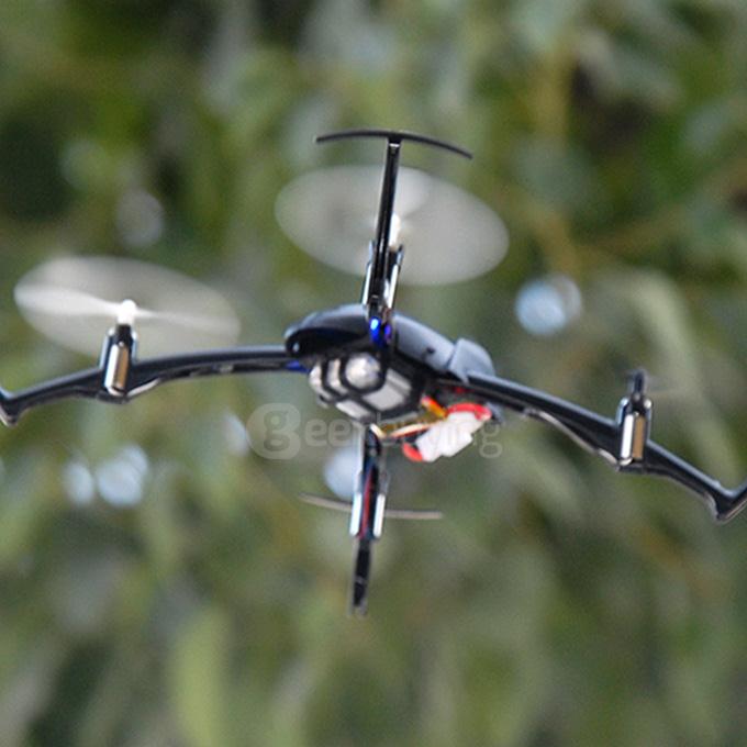 CG023 Mini Drone 2.4G 6 Axis Gryo Headless Mode 3D Rolling 4Way Flip LED RC Quadcopter RTF - Black