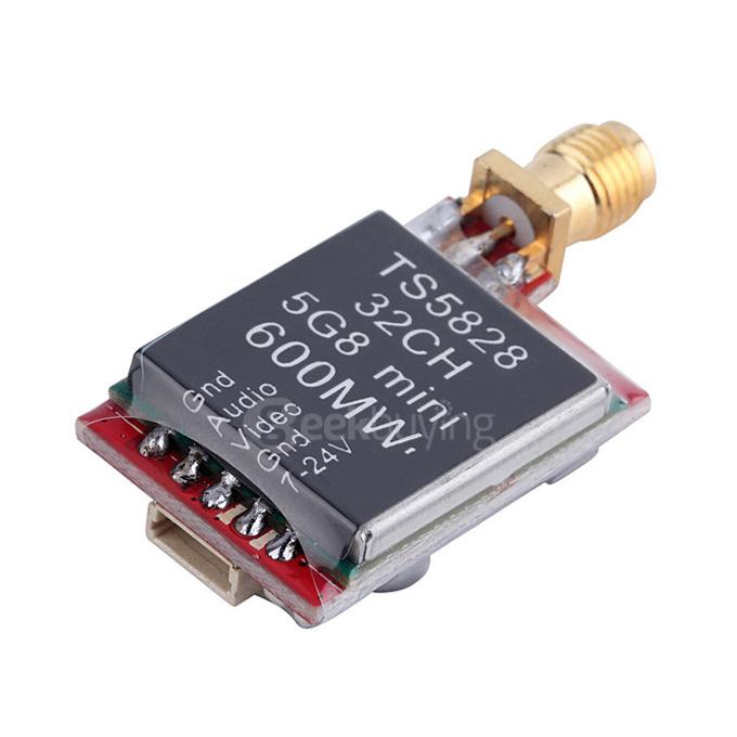 TS5828 5.8Ghz 32Ch 600mW FPV AV Wireless Transmitter for MINI Multicopter 250QAV