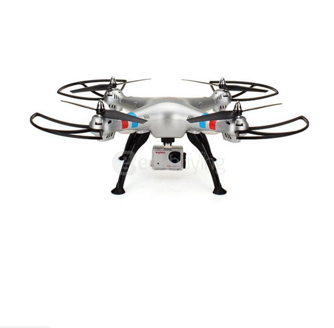 Syma X8G 4CH 5.0MP RC Quadcopter 2.4G 6 Axis Gryo With Headless Mode HD Camera 3D Flip
