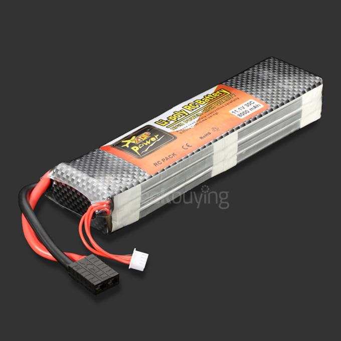 ZOP Power 11.1V 8000MAH 30C Lipo Battery TRX Plug