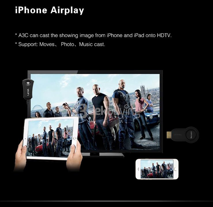 Measy A3C RK2928 WIFI Dongle DLNA Miracast Airplay