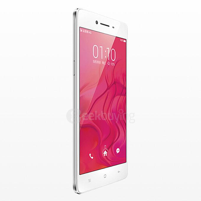 OPPO R7 2.5D Screen 5.0inch Android 4.4 3GB 16GB Smartphone 64Bit Qualcomm MSM8939 Octa Core 13.0MP Gorilla 3 VOOC Flash Charge - Silver