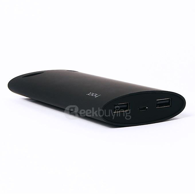 Hoox C12 Cool Baby Series 8000mAh Power Bank Quick Charge Dual USB for iPhone 6 iPhone 6s Samsung S6 HTC One M9 MP3 MP4 - Black