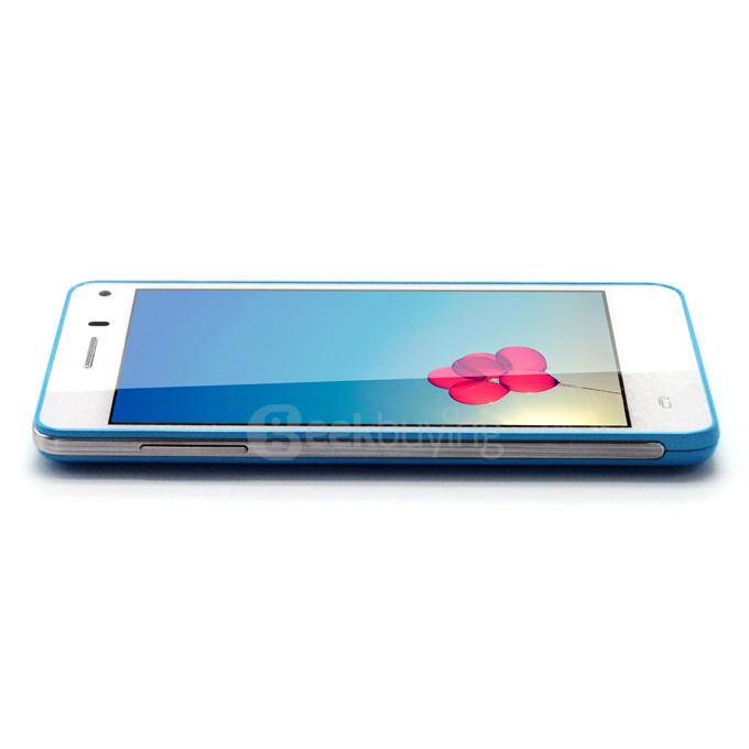 Leagoo Lead 6 Android 4.4 MTK6572 Dual Core 1.0GHz 4.5inch Smartphone 512MB 4GB 5.0MP 3G GPS Smart Wake - Blue