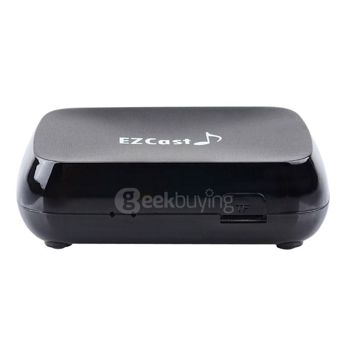 M7 Wi-Fi Audio Music Streamer Receiver HD Media Box Wi-Fi Support Qplay DLAN AirPlay EZCast - Black