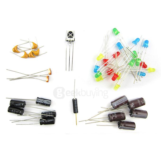 MEGA2560 BreadBoard Advance Kit With Sensors / Servo Motor / LCD Display / Tutorial for Arduino