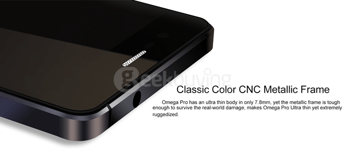 Blackview Omega Pro 5.0inch LG LCD Android 5.1 3GB 16GB Smartphone 64-bit MT6753 Octa Core 1.5GHz 13.0MP - Black