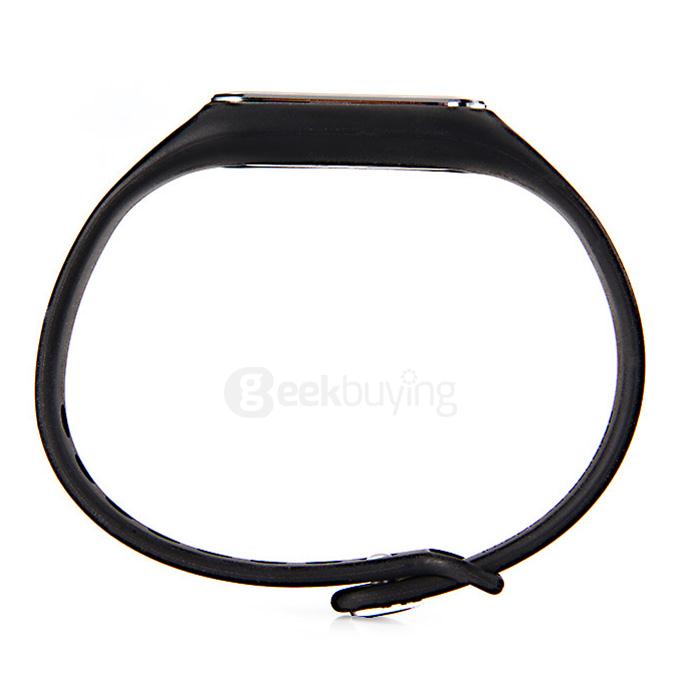 Original Xiaomi Mi Band 2015 Upgraded Version Xiaomi Wristband IP67 Bluetooth 4.0 Bracelet with White LED Lights - Black