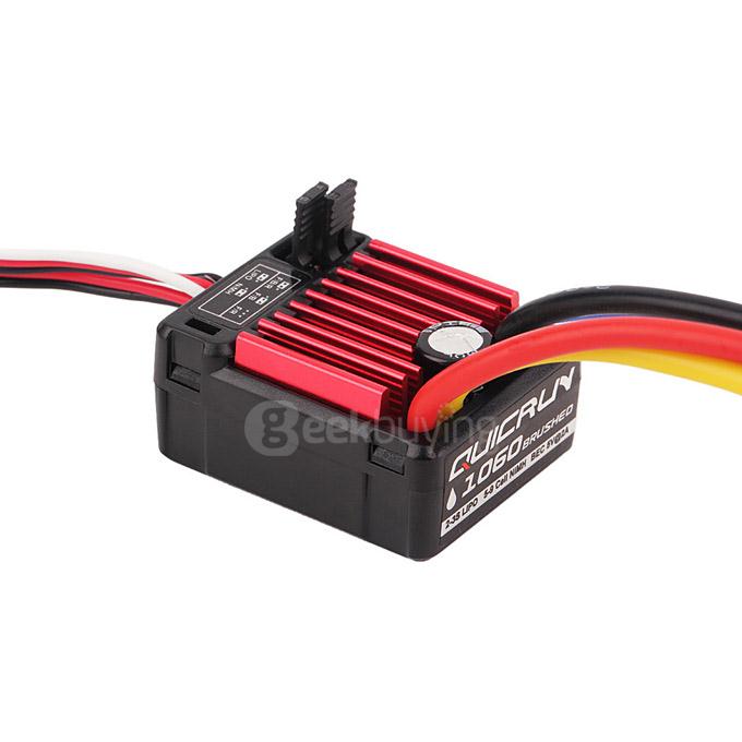 Quicrun QR-WP-1060 60A Neu ESC Regler For 1/10 Touring Car Buggy Tank Rock Crawler Short Course Truck Monster