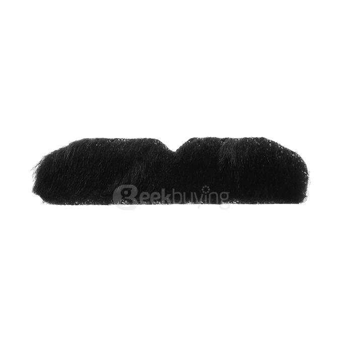 Novelty Funny Halloween Cosplay Costume Party Fake Mustaches - Black (12PCS/Pack)