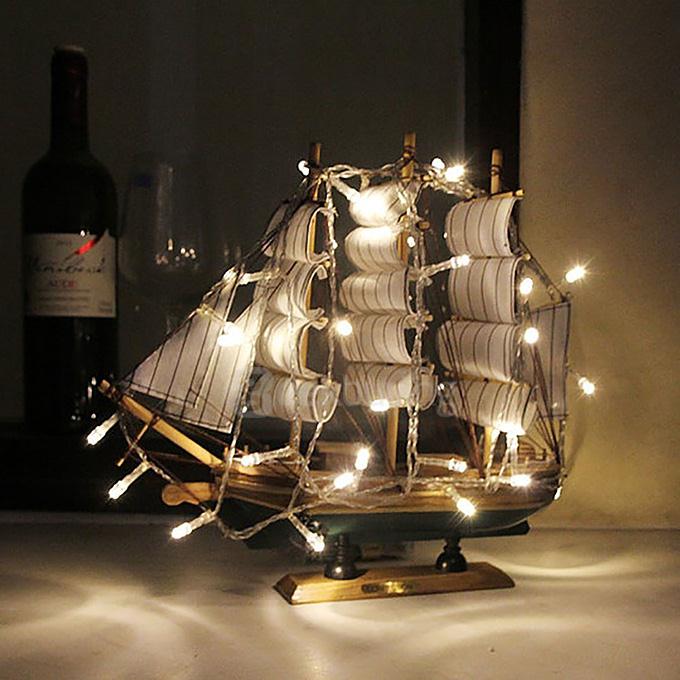 50 LED String Lights Battery Operated Light Strips for Christmas Wedding Birthday Party - Warm White