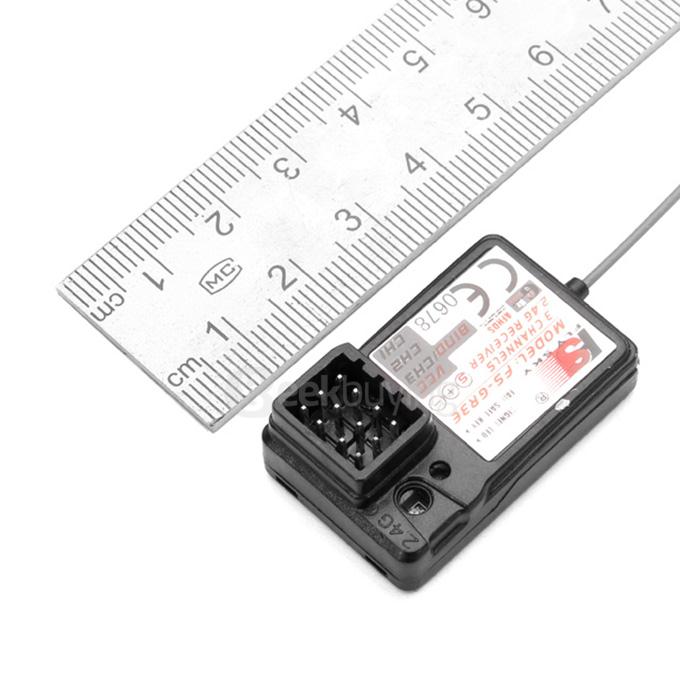 FlySky FS-GT3C 2.4G 3CH Receiver For FS-GT3B GT2B GT3C Transmitter