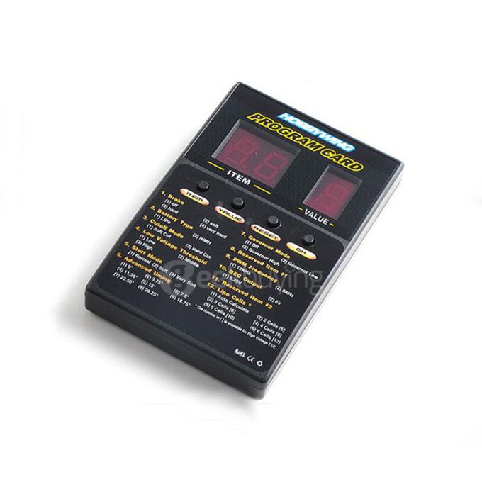 Hobbywing Program CardLED Program Box for XERUN EZRUN Series RC Car Brushless ESC