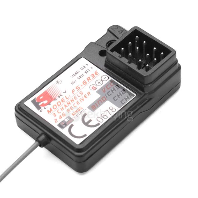 FlySky FS-GT3C 2.4G 3CH Receiver For FS-GT3B GT2B GT3C Transmitter