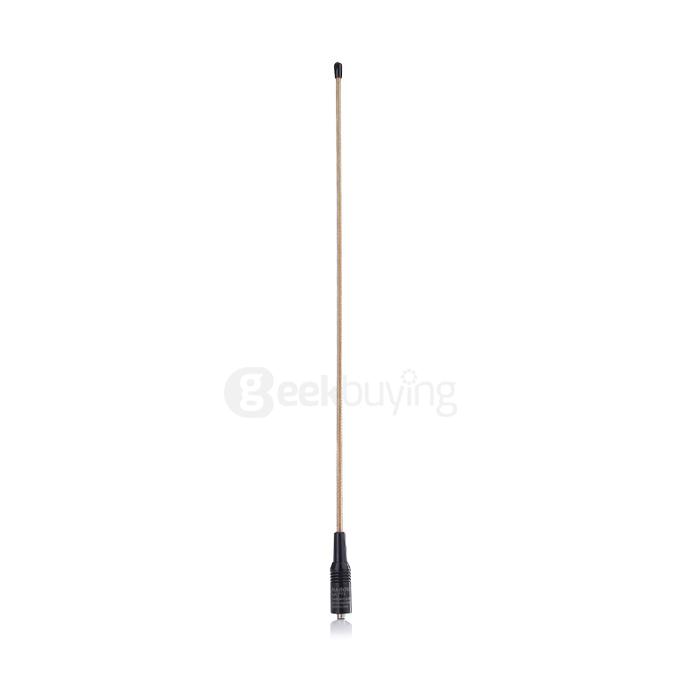 NAGOYA NA-771 Handheld Dual Wide Band Radio Antenna VHF/UHF144/430MHz SMA-F Walkie Talkie Antenna - Golden